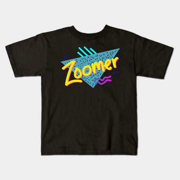 Zoomer Kids T-Shirt by WMKDesign